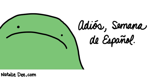 Natalie Dee comic: SW lo triste * Text: 