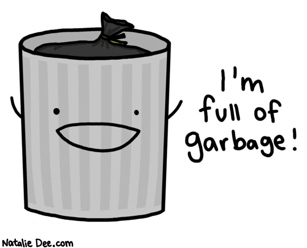 garbage can